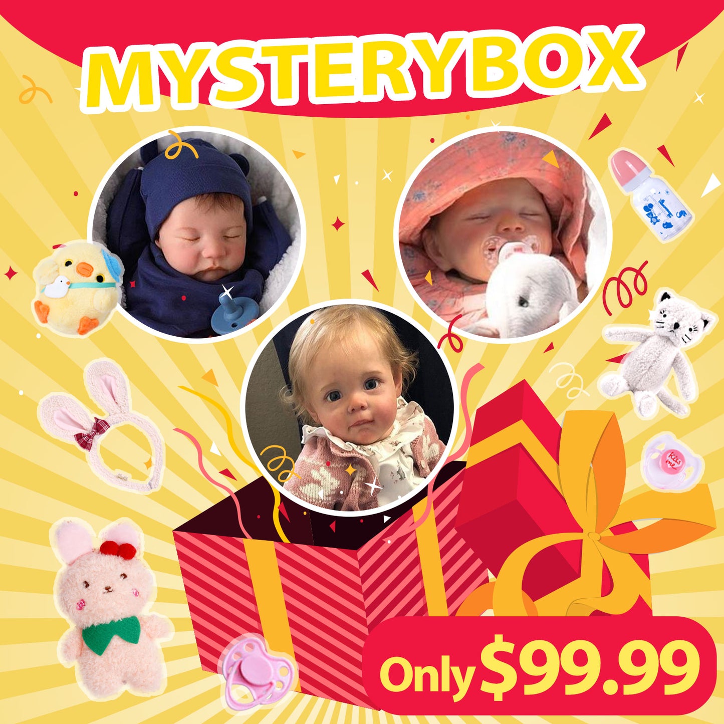 Dollreborns®Mystery Box!!!! Reborn Toddlers and Newborns!!! As Low as $69.99!!!!