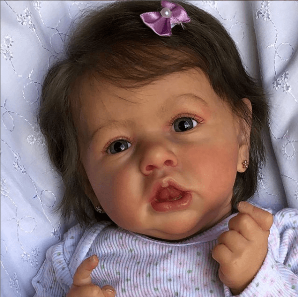 Dollreborns®12'' Flora Realistic Reborn Baby Doll Girl