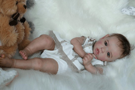 Dollreborns® Real Looking Lifelike 12'' Sofia Realistic Cute Reborn Baby Doll Girl