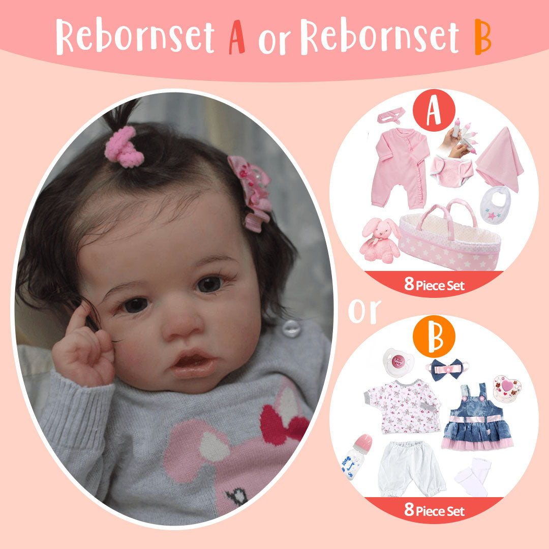 Sweet Truly 12'' Realistic Cute Lifelike Handmade Mini Reborn Baby Girl Doll Berenice By Dollreborns®