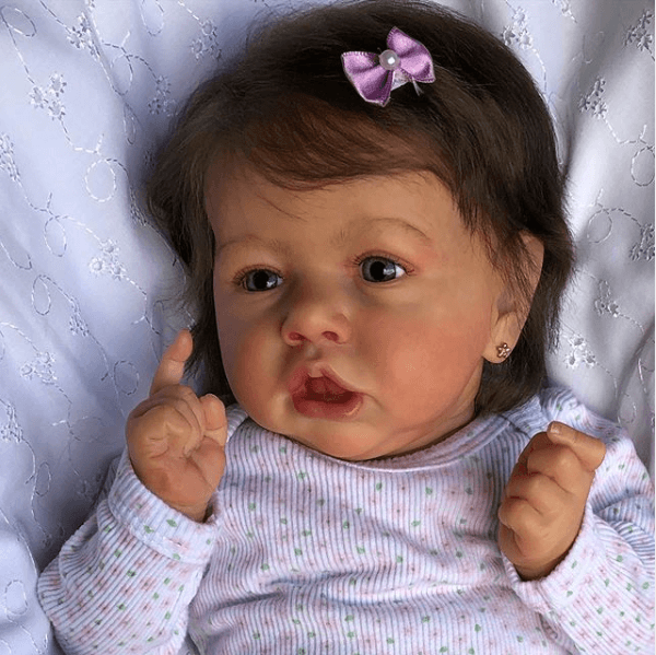 Dollreborns®12'' Flora Realistic Reborn Baby Doll Girl