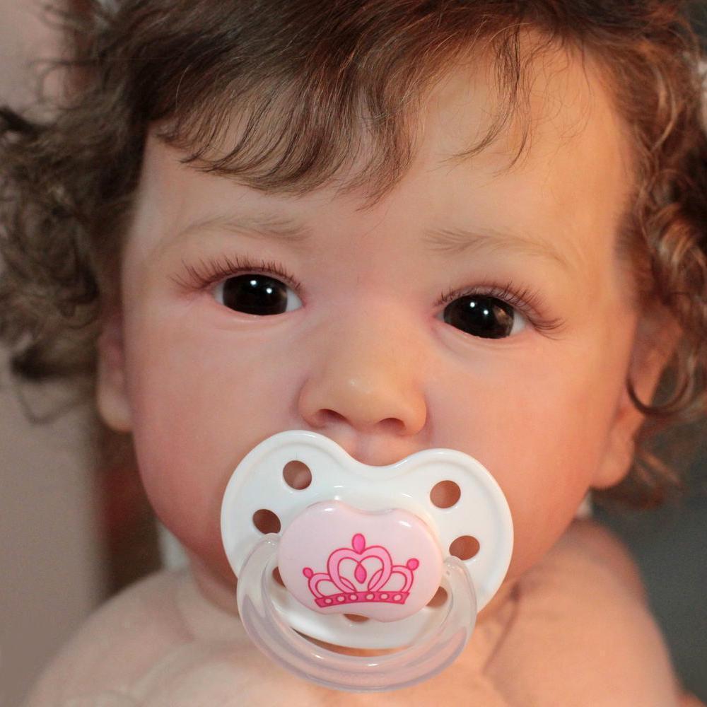 Dollreborns® Super Trending 12'' Realistic Sweet Alina Reborn Baby Girl Doll That Looks Real