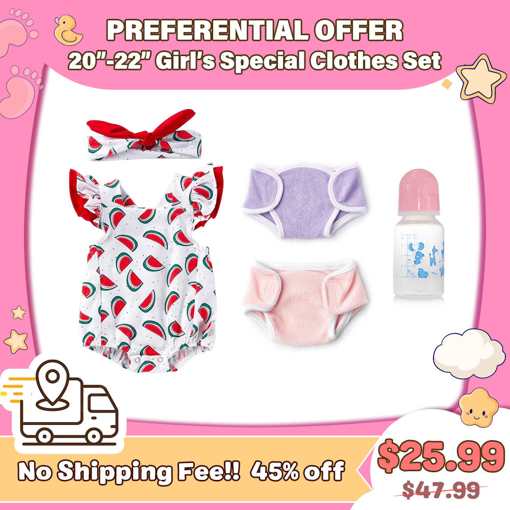 💥[Preferential Offer]-20”-22” Girl’s Special Clothes Set