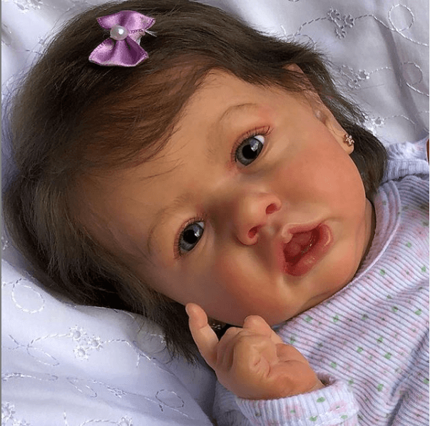 Dollreborns®12'' Flora Realistic Reborn Baby Doll Girl