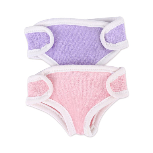 For 12" 2-Pack Diaper Baby Clothes Cover Set Accessories