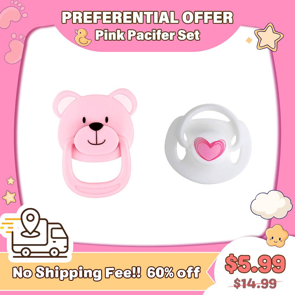 💥[Preferential Offer]-Pink Pacifer Set