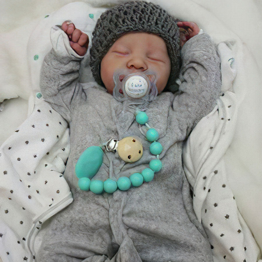 [2024 Special!] Real Newborn Reborn Baby Boy Realistic 12'' Eyes Closed Reborn Baby Doll Named Jensen