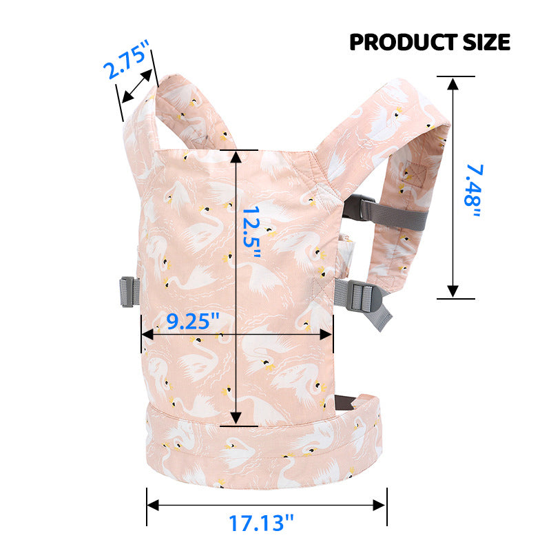 Baby Double Ring Sling [Suitable for Reborn Baby Dolls] Backpack Accessory