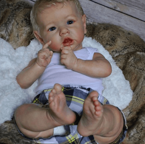 Real Looking Lifelike 12'' Buck Realistic Cute Silicone Mini Reborn Baby Doll Boy By Dollreborns®