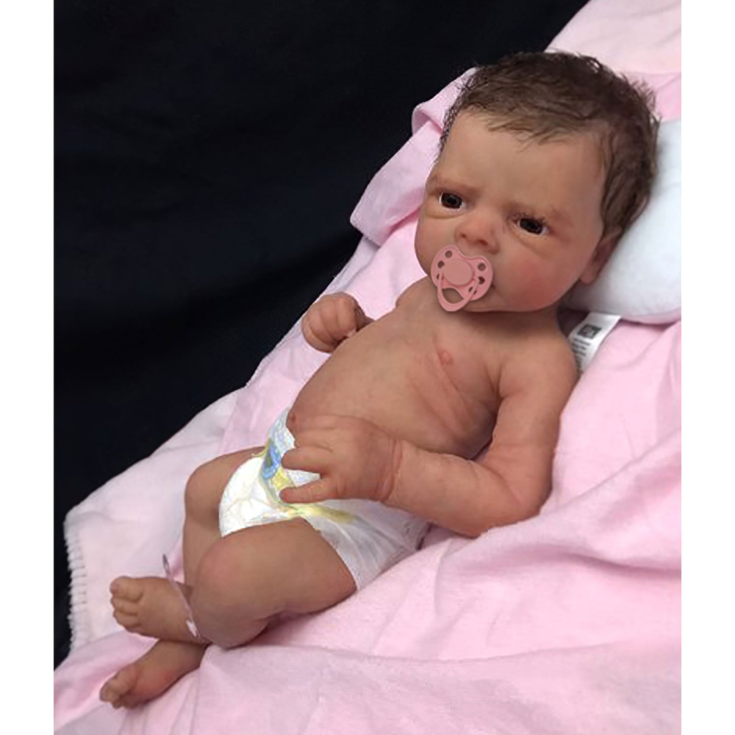 LifeLike Silicone Vinyl Body Brynlee Reborn Babies Newborn Weighted Doll 20'' Toy 2024