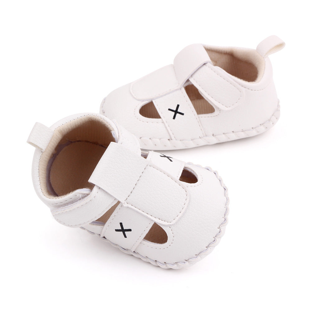 20"-22'' Two-Colors Handmade Leather Shoes Accessories for Reborn Baby Doll Boy