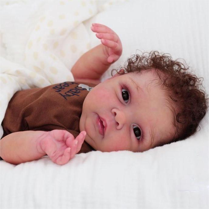 [Reborn Baby Girl] 20" Lifelike Awake Toddler Bedi Handsome Reborn Dolls 2024