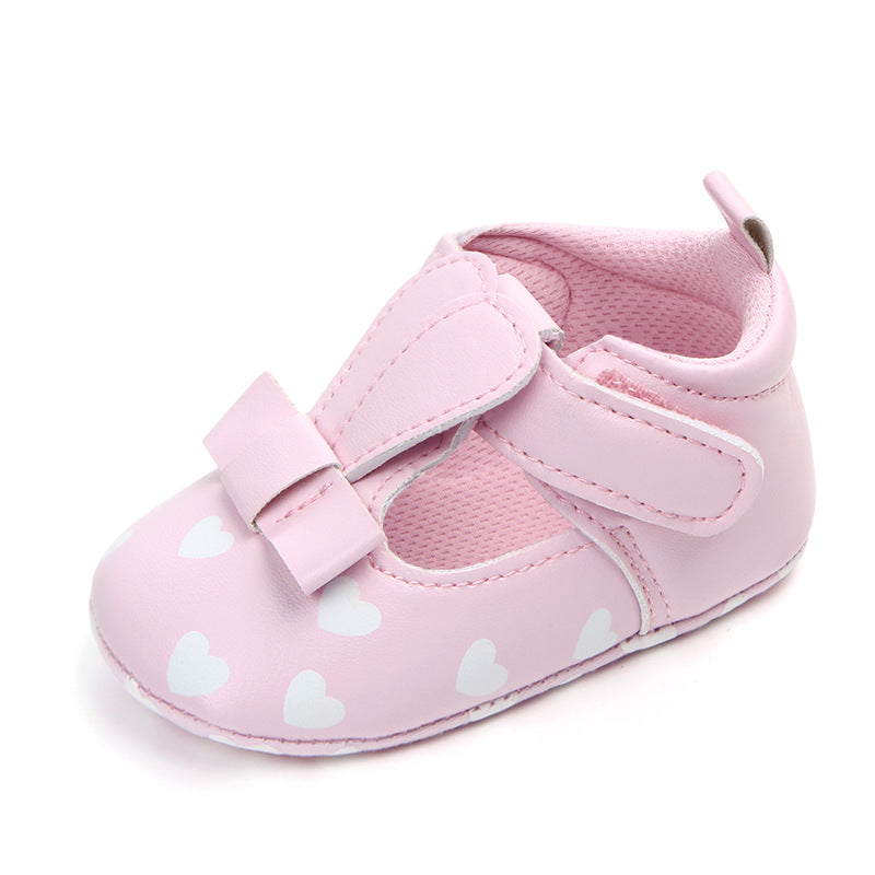 20"-22" Cute Love Heart Pattern Fashion Shoes for Reborn Baby Girl Doll