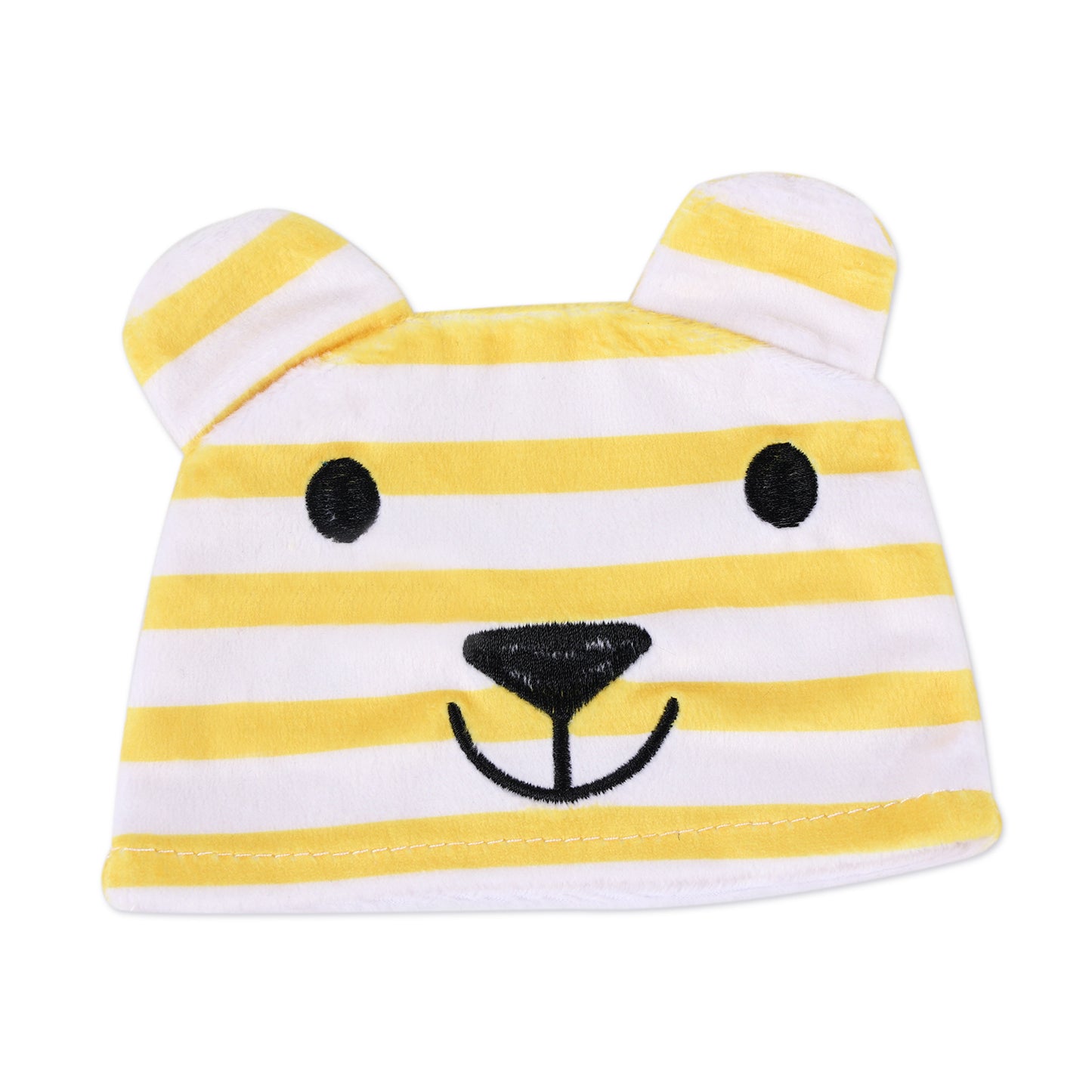 For 16" Full Body Silicone Baby Doll Striped Bear Clothing 3-Pieces Set Accessories